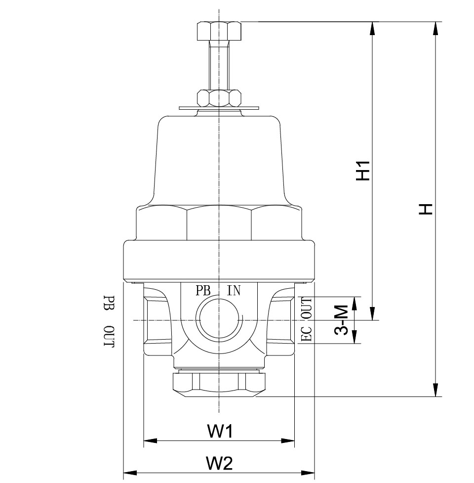 DYZ-06C منظم ضغط مركب نحاسي بدرجة حرارة منخفضة